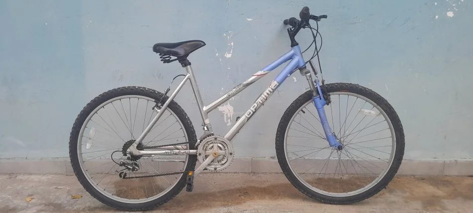 Tirane, njoftim biciklete OPTIMA blu e hapur 120 €