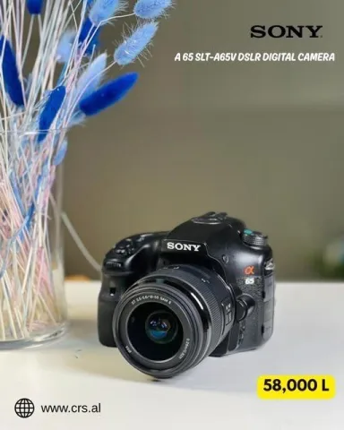 SONY A 65 SLT-A65V DSLR DIGITAL CAMERA
