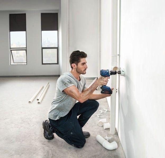 BOSCH PROFESSIONAL GSR 18V-65 – 2 BATERI + KARIKUES + L-CASE