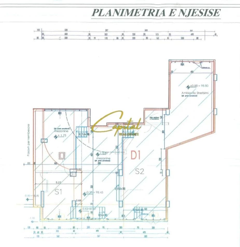 Tirane, jepet me qera ambjent biznesi Kati 0, 185 m² 1.300 € (MATERNITETI I RI)