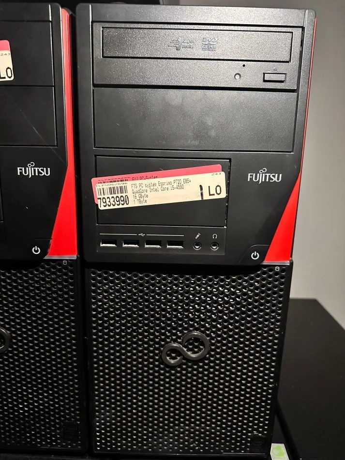 Tirane, shes 14x fts pc system esprimo p720 e85+ quadcore intel core i5-4590 15gb ram 1tb ssd 10x dell plus i5-7500 8gb 