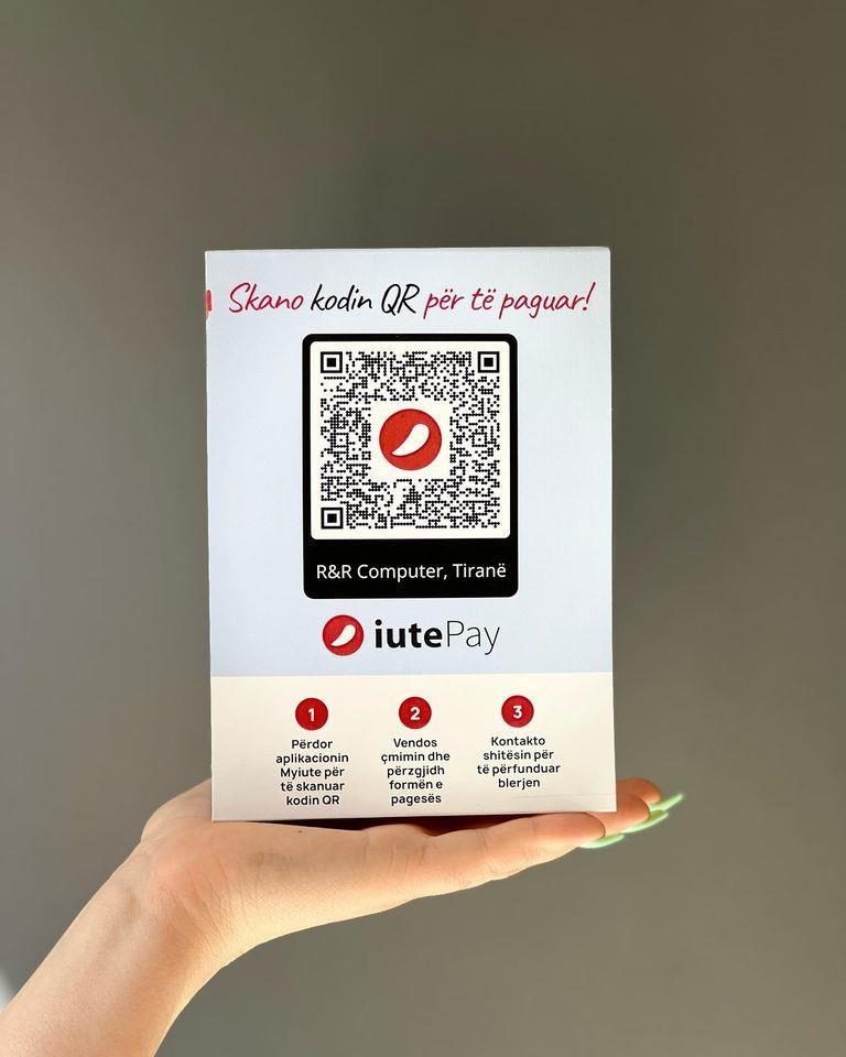 Skano kodin QR për të paguar!