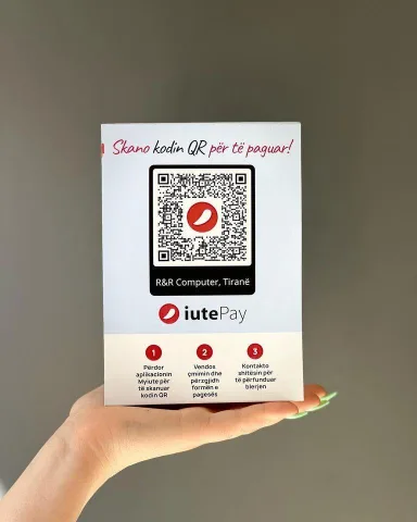 Skano kodin QR për të paguar!