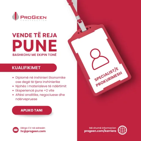 Specialist Prokurimesh | Tiranë