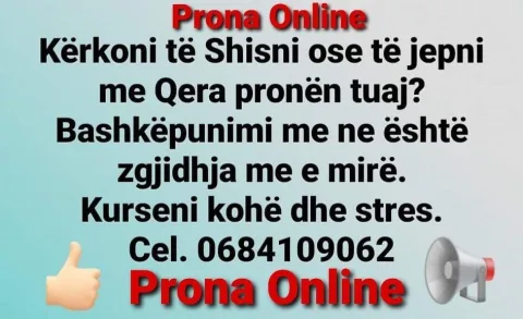 Sherbim Shitblerje, qeradhenie pronash