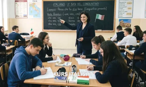 Kurs i Gjuhes Italiane ne GlowRise Academy | Meso Italisht me Metoda Modene