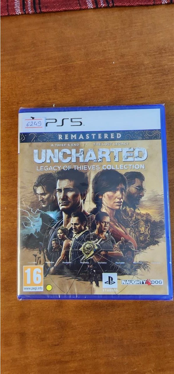 Loje playstation 5 uncharted & spiderman