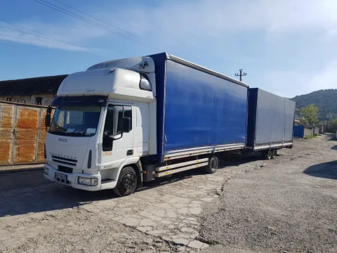 Lushnje, shes Kamion Iveco 80E21 Nafte, e bardhë manuale 9.500 €