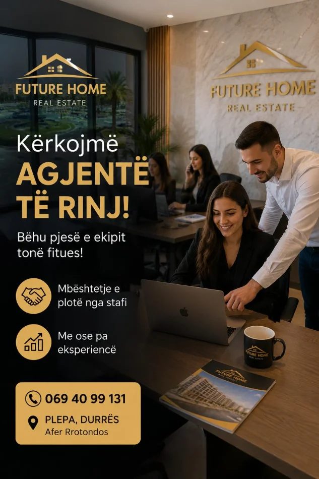 Kerkojme agjente / real estate