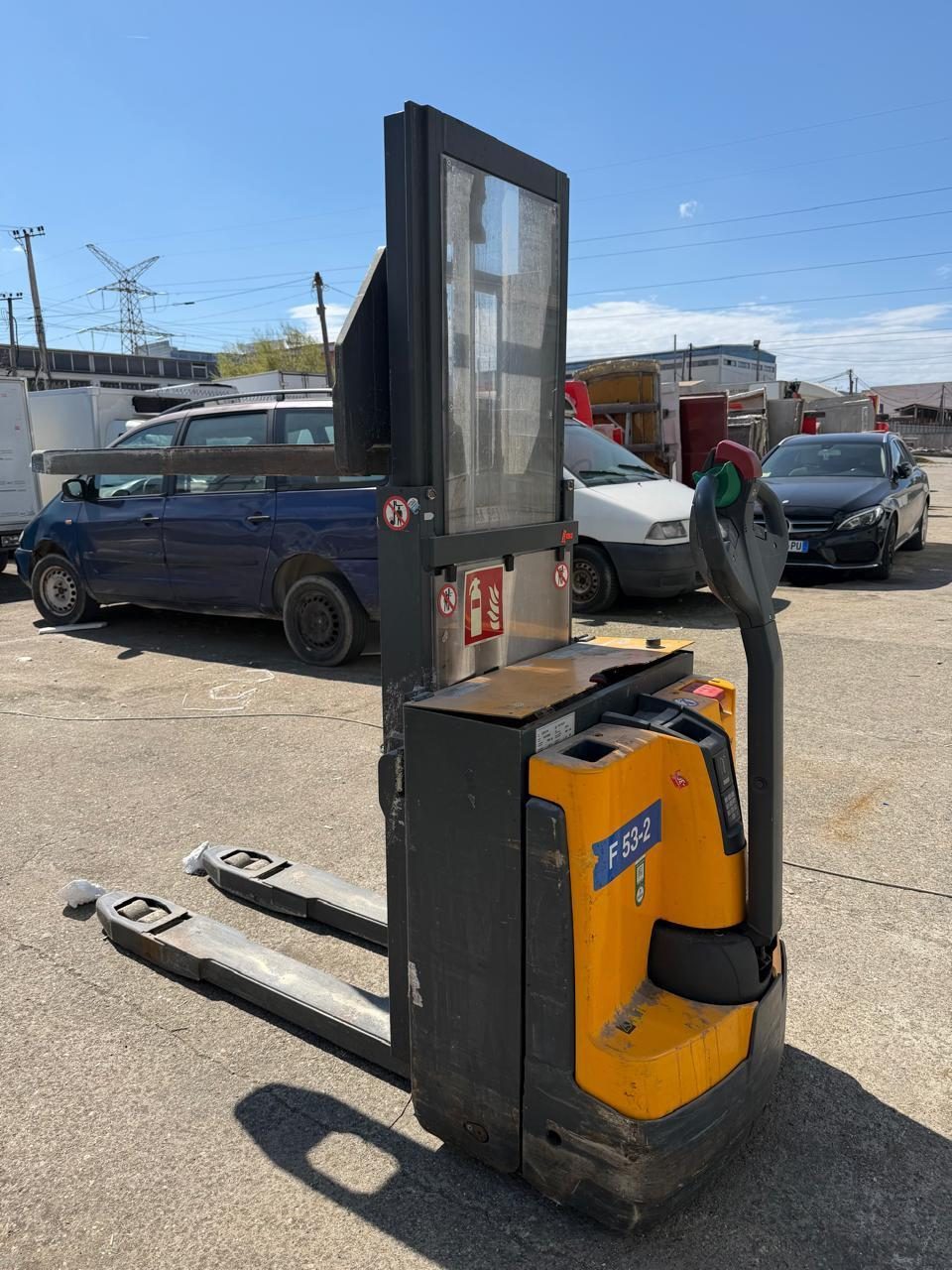 PIRUN ELEKTRIK TRANSPALET ELEKTRIKE JUNGHEINRICH TRASPALET