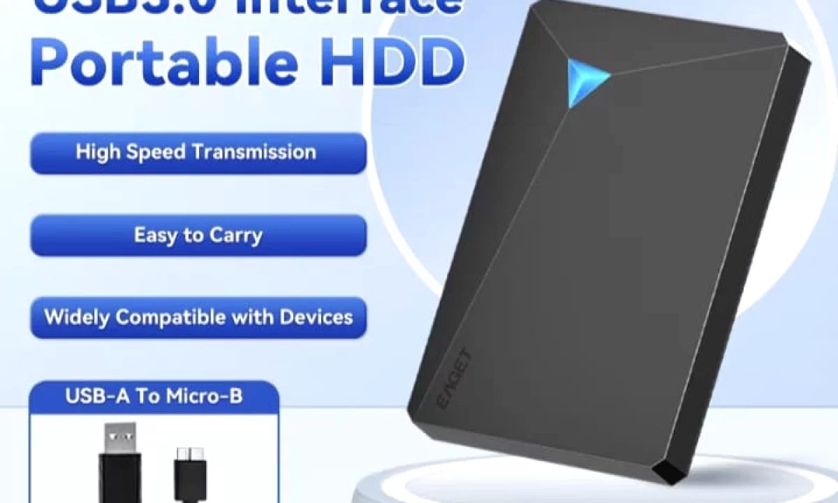 Hardsisk 💾⚡ USB 3.0 EAGET 320gb read up to 160mbs
