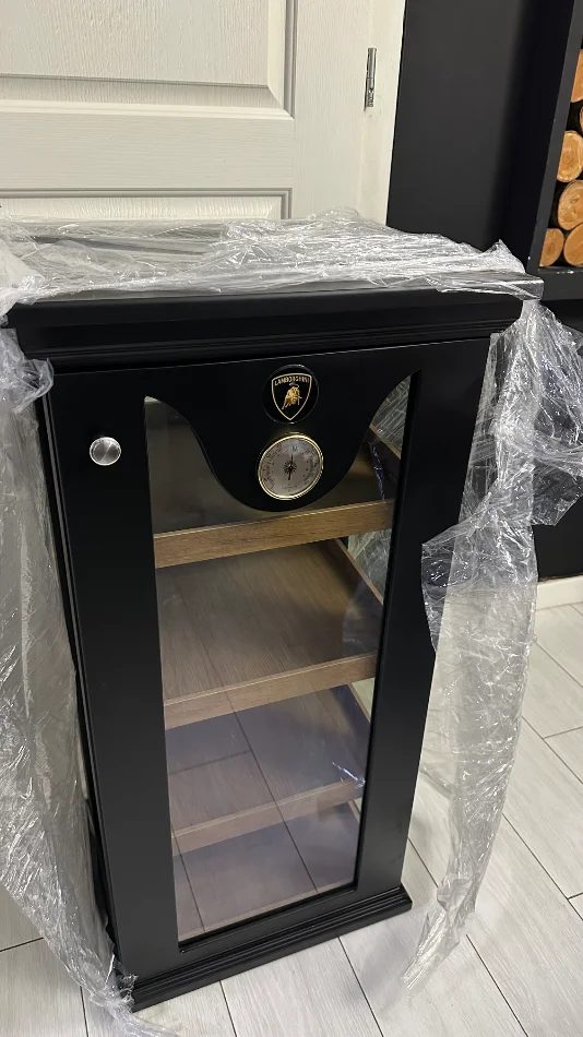 ✅SHITET HUMIDOR I RI LAMBORGHINI DOLLAP LUKS PER PURO CIGARE TOSCANELLO AKSESOR SHUM E VECANT VETEM PER BOSSAT Permasat 