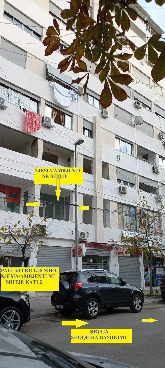 Durrës,Shitet Ambjent Biznesi, ideale klinik med, estetik,zyre etj,Kat2,P.Ri 8-kat,sip.51m²,Cmim2'500€/m², rr.Sh Bashkim