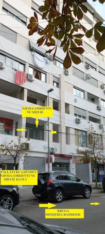 Durrës,Shitet Ambjent Biznesi, ideale klinik med, estetik,zyre etj,Kat2,P.Ri 8-kat,sip.51m²,Cmim2'500€/m², rr.Sh Bashkim