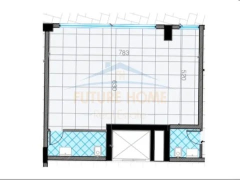 Tirane, jepet me qera ambjent biznesi Kati 0, 55 m² 630 € (Don Bosko)