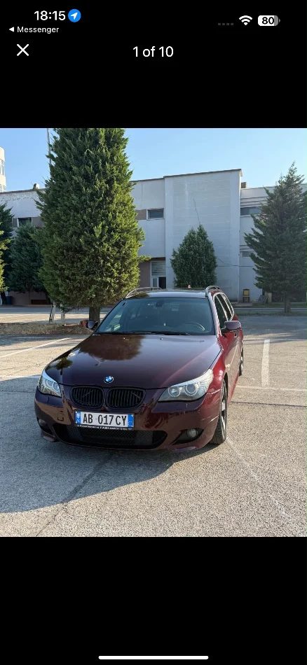 Durres, shes Bmw Seria 5 Nafte, e kuqe automatik Kondicioner 250.000 km 3.500 €