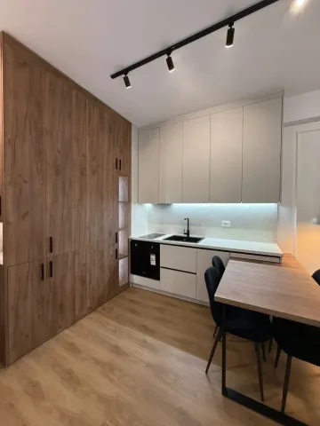 Tirane, jepet me qera apartament 1+1 Kati 5, 55 m² 500 € (Ali Demi)
