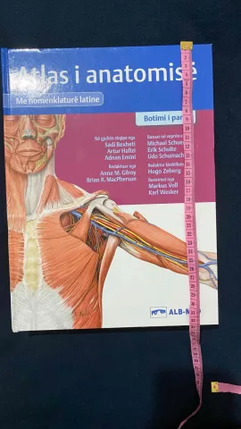 Atlas i anatomisë . ALB-MED . Me nomenklaturë latine.