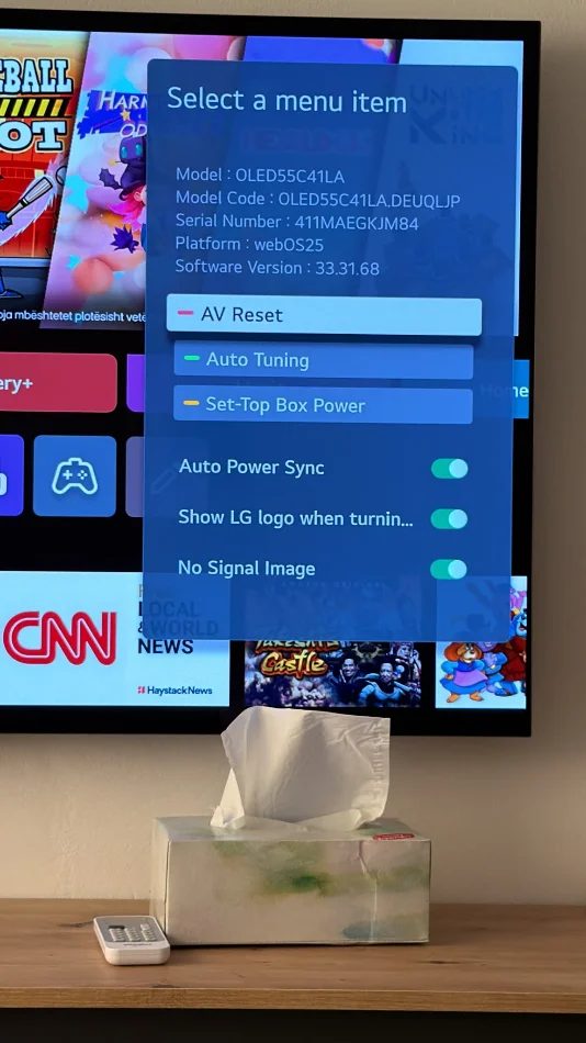 Tirane, shes Smart TV Shiten TV - Modeli: LG OLED55C41LA