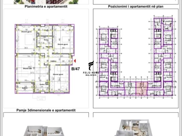 Tirane, shitet apartament 3+1 Kati 7, 139 m² 299.000 € (RRUGA E KAVAJES)