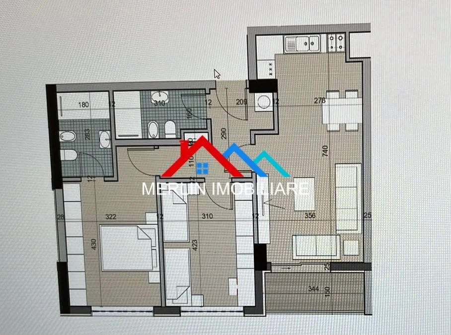 Tirane, shitet apartament 2+1+Ballkon Kati 3, 104 m² 125.000 € (UNIVERS CITY)