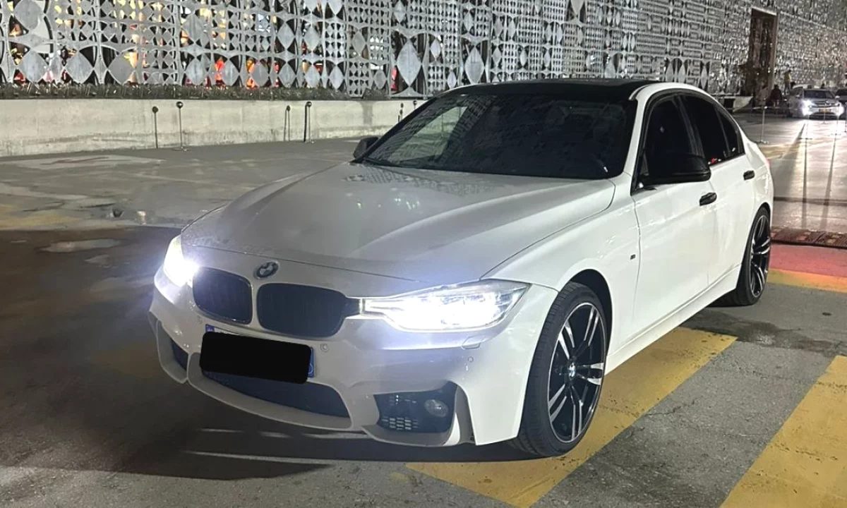 Makine me qera BMW F30 per vetem 55 euro dita per rezervime mbi dhe 10 dite