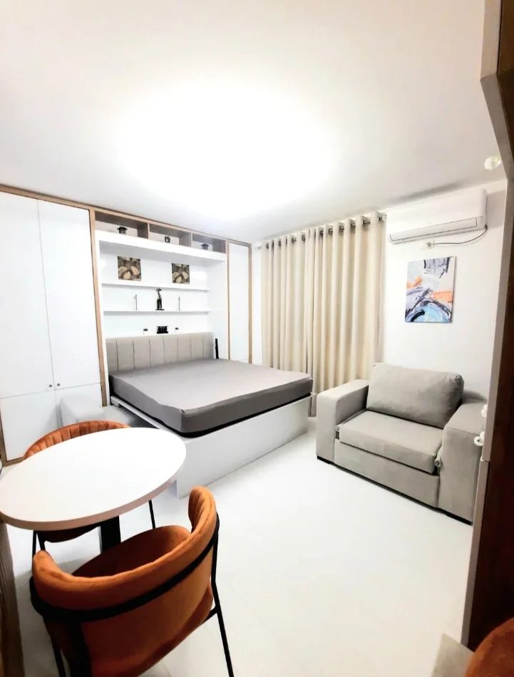 Tirane, shitet garsonier Kati 2, 34 m² 76.000 € (SHKOLLA KUSHTRIMI I LIRISE,fusha ali demi)