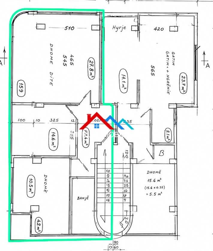 Tirane, jepet me qera ambjent biznesi Kati 1, 93 m² 2.200 € (RRUGA TAULANTIA,ALI DEMI)