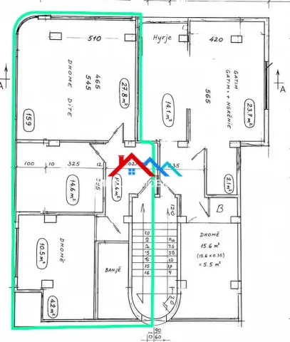 Tirane, jepet me qera ambjent biznesi Kati 1, 93 m² 2.200 € (RRUGA TAULANTIA,ALI DEMI)