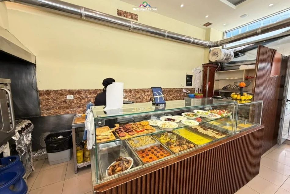 Tirane, shes bar-kafe Kati 0, 99 m² (Rruga Asim Vokshi)