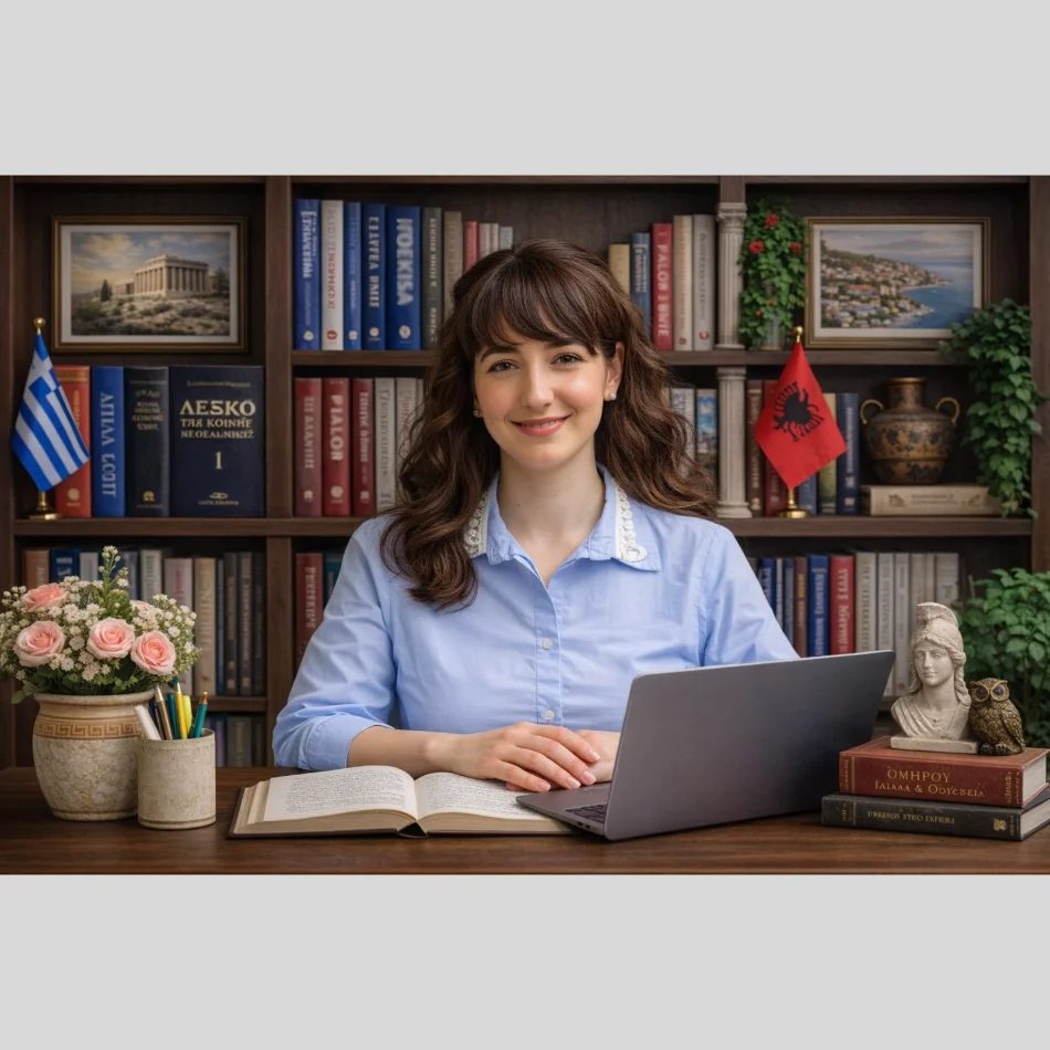 Tirane, kurse gjuhe online MËSIME PROFESIONALE TË GJUHËS GREKE - NGA MËSUESE ME EKSPERIENCË SHUMËVJEÇARE