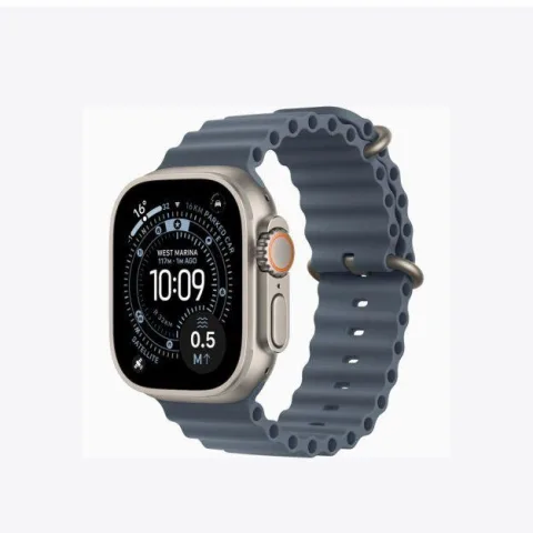 Apple Watch Ultra 3 49mm Natural Titanium – Ocean Band