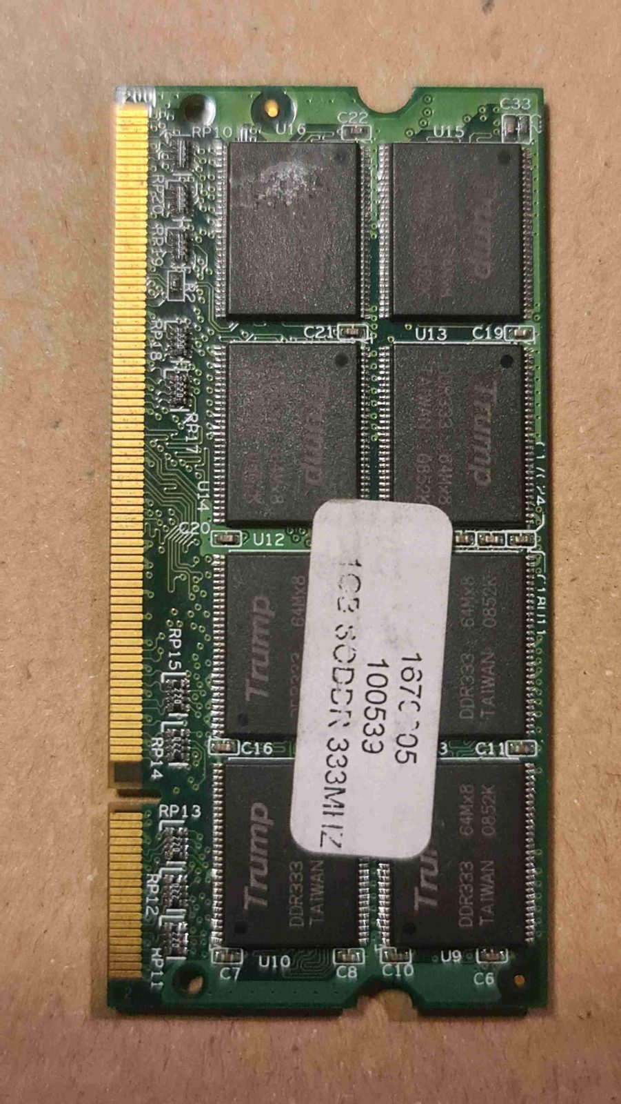 RAM 1GB DDR1 SO-DIMM PC2700 – DDR-333 për Laptop