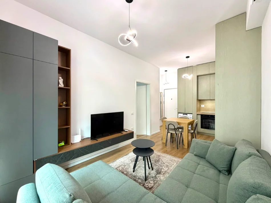 🏠Me Qera: 1+1📍Ali Demi - Rezidenca Kadiu || 45,000 Leke/Muaj - Pallat V.2026 - K.2 - 90m² - E Pa Banuar | 100% e re🔥☄️