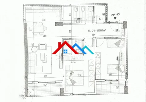 Tirane, shitet apartament 2+1+Ballkon Kati 5, 116 m² 116.000 € (RRUGA LIDHJA E PRIZRENIT,PASKUQAN)