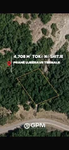 TOKË NË SHITJE | PËRMET Çfarë mund të ndërtohet në një parcelë prej 4,708 m², pranë ujërave termale?