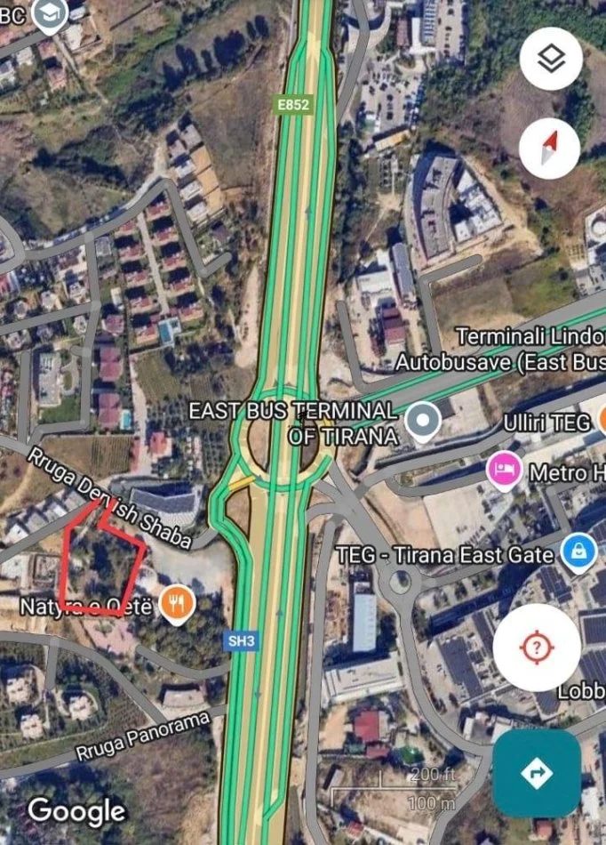 Tirane, shitet truall , 3.750 m² 1.600.000 € (TEG)