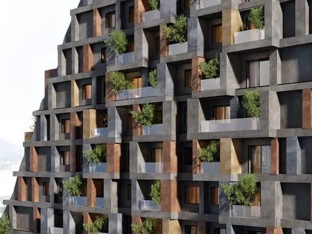 Tirane, shitet apartament 2+1+Ballkon Kati 9, 123 m² 371.760 € (rruga e Kosovarve)