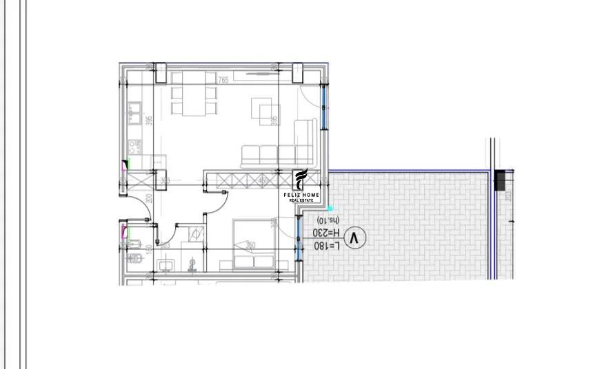 Tirane, shitet apartament 1+1 Kati 2, 108 m² 159.200 € (KODRA E DIELLIT 2)