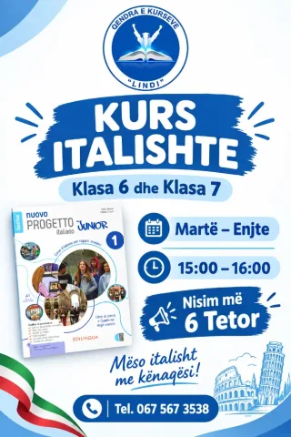 Tirane, kurse gjuhe ITALISHTE