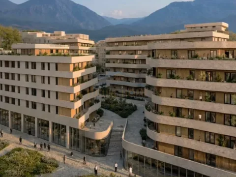 Tirane, shitet apartament 1+1 Kati 5, 79 m² 79.000 € (Kompleksi Aluna 5 (Paskuqan))