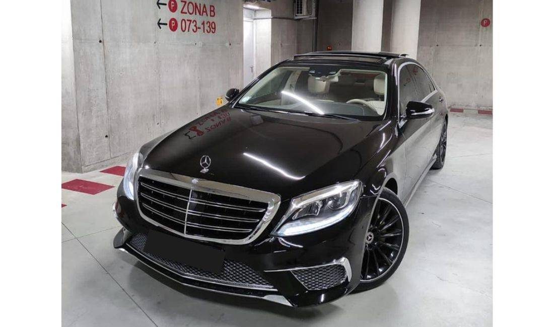 Makine me qera ne Rinas Tirane - Mercedes Benz S Class duke filluar nga 180 euro dita