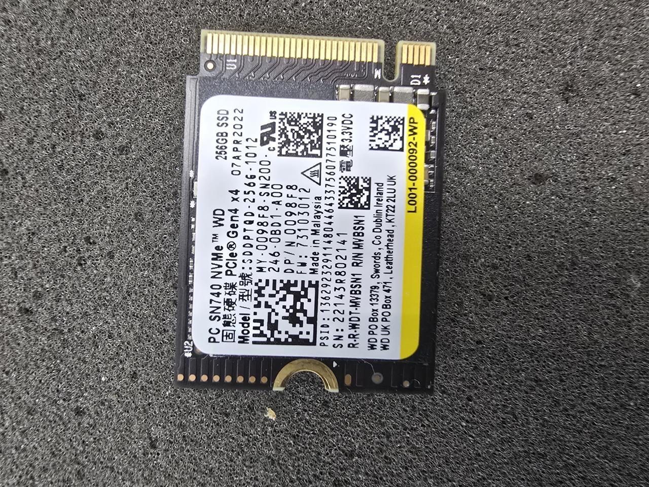 Shitet ssd m.2 256gb
