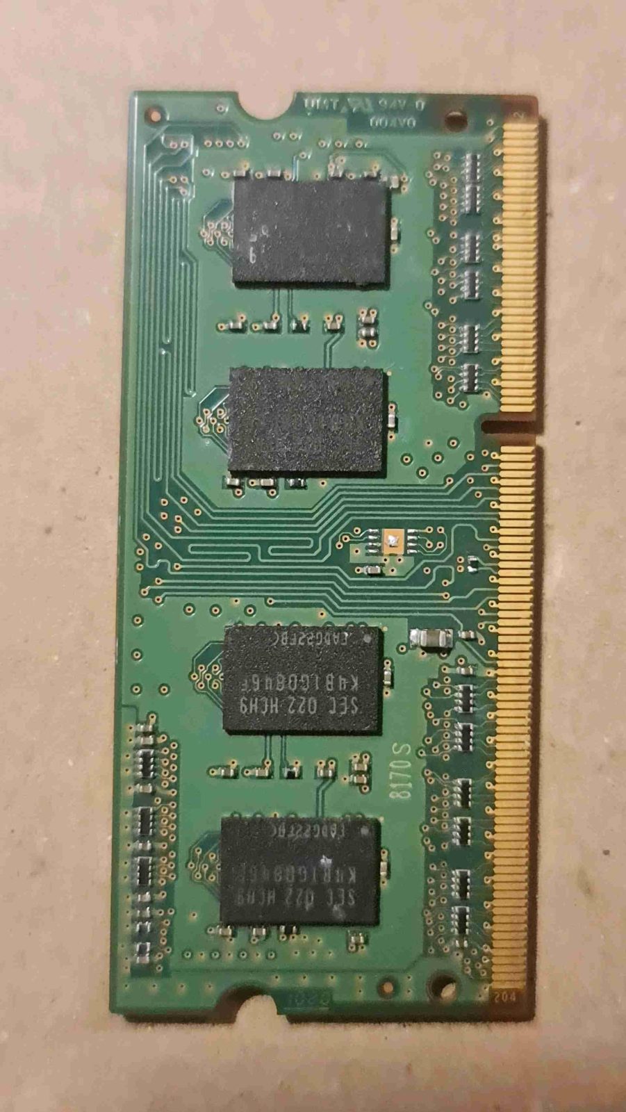 RAM 1GB DDR3 SO-DIMM PC10600 – 1333 Mhz për Laptop
