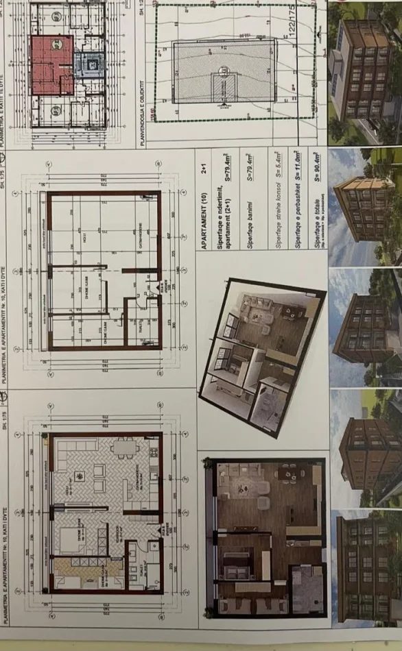 Tirane, shitet apartament 2+1 Kati 2, 117520 € (Babrru)