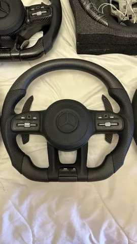 OKAZION❌SHITET TIMON I RI BENZ MERCEDES AMG BLACK EDITION MATT DRY CARBON PER GJITHE MODELET E BENZAVE 2011-2022 MONTIMI