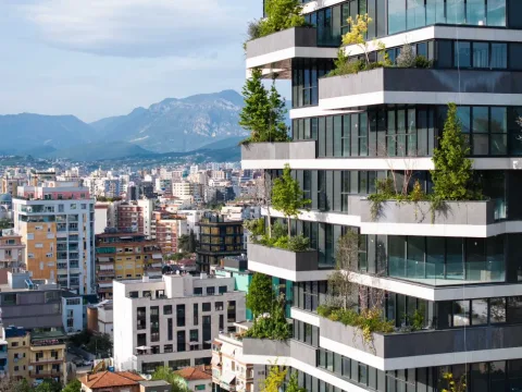 Tirane, jepet me qera zyre Kati 10, 6.100 € (RRUGA DERVISH HIMA)