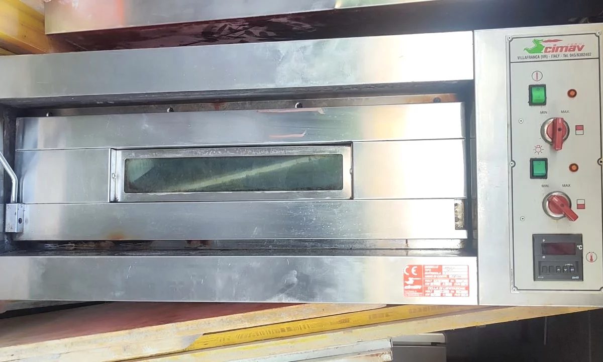 Shitet furre profesionale pizzerie CIMAV – Made in Italy