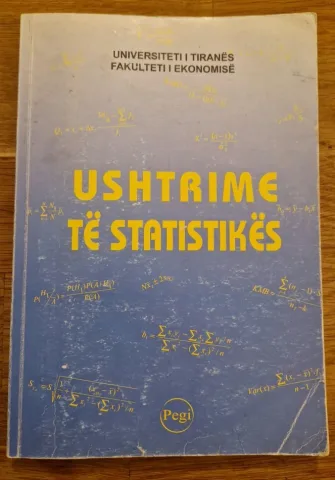 Tirane, shes Shitet libër origjinal: “Ushtrime të Statistikës”