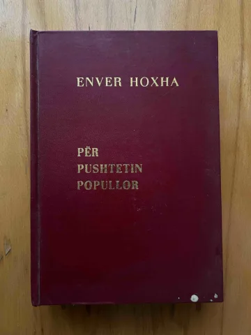 0682073731 “Për pushtetin popullor” Enver Hoxha. Çmimi 499
